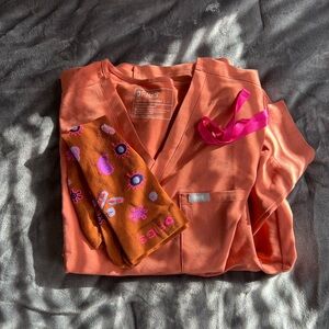 Figs Scrubs (Top/Bottoms/Socks)